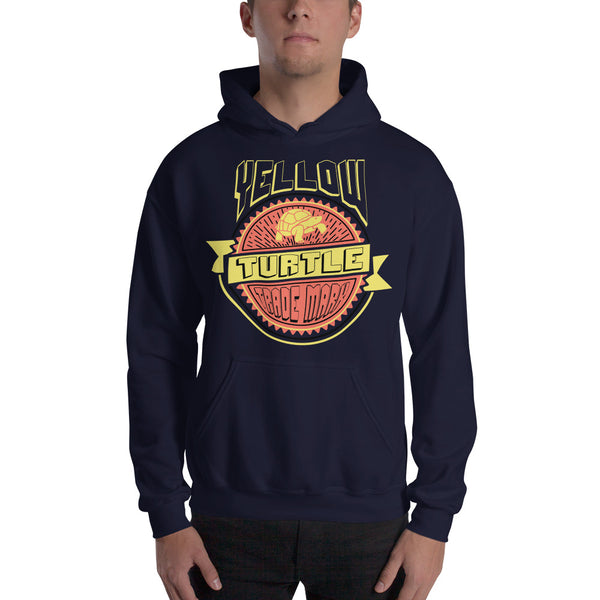Retro Yellow Turtle Hoodie
