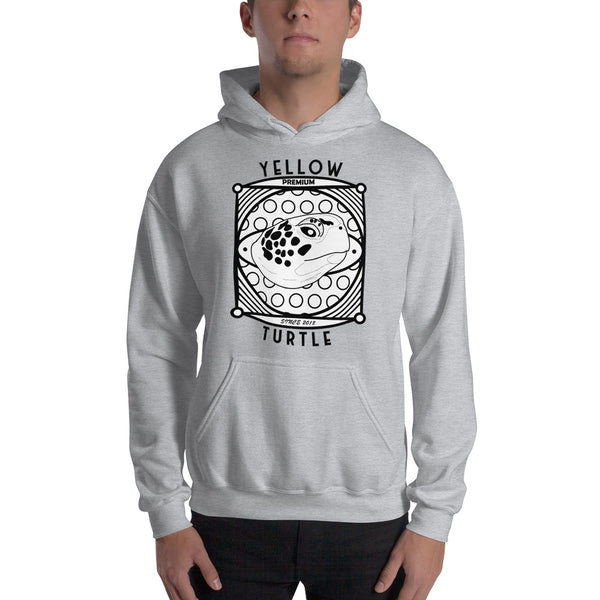 Oldschool Black And White Hoodie